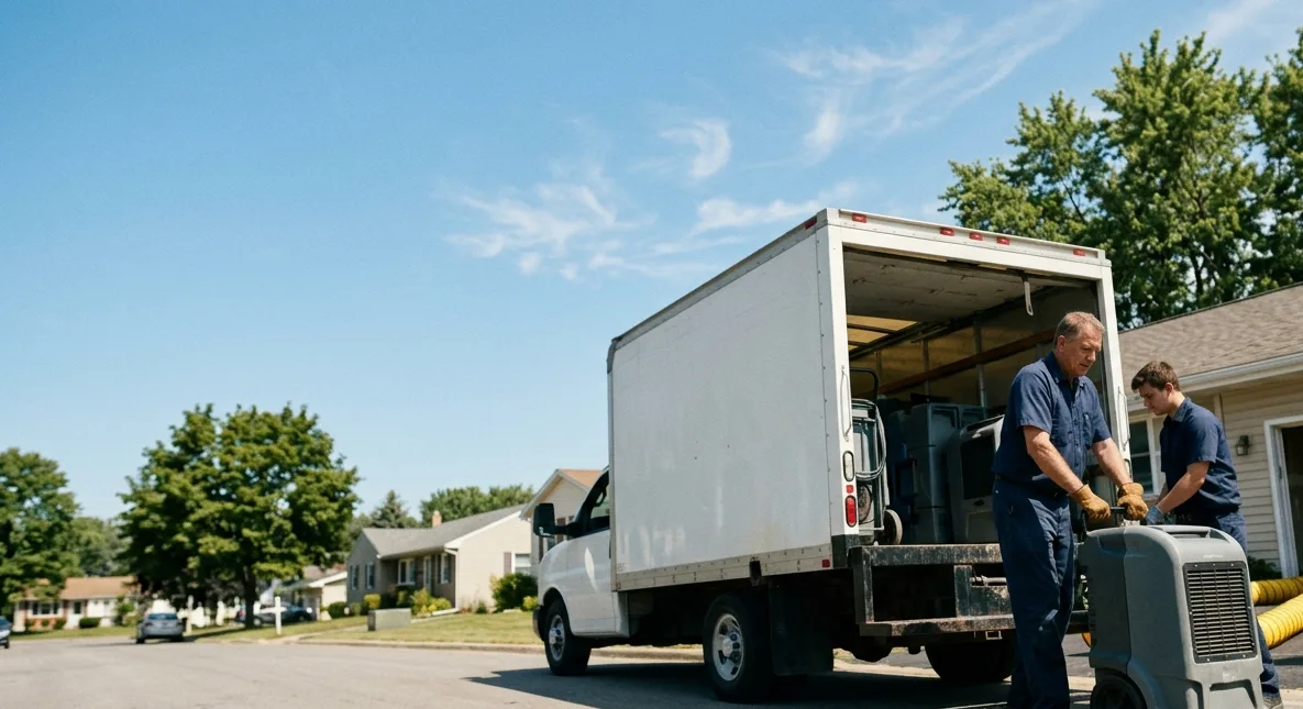 Water Damage Cleanup in Farmington, IA near me